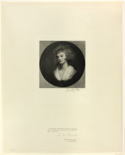 La figlia del parroco, da Antichi maestri inglesi da Timothy Cole