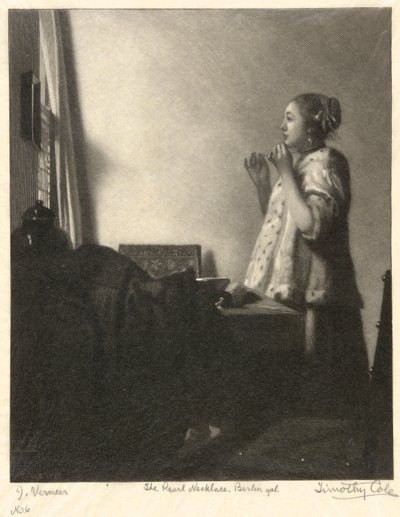 La collana di perle, Galleria di Berlino da Timothy Cole