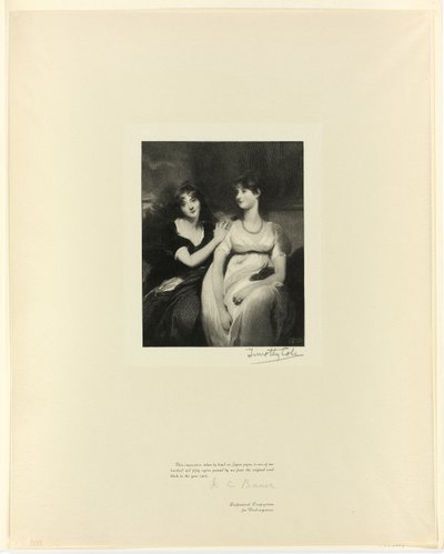 Le sorelle, da Old English Masters da Timothy Cole