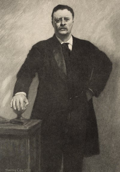 Theodore Roosevelt, 1928 da Timothy Cole