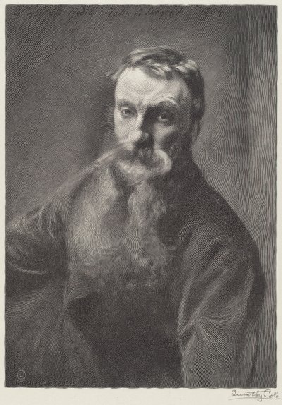 Rodin da Timothy Cole after John Singer Sargent