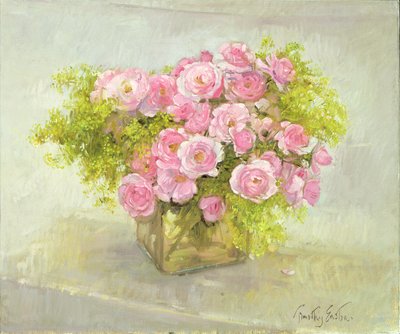 Alchemilla e rose, 1999 da Timothy Easton