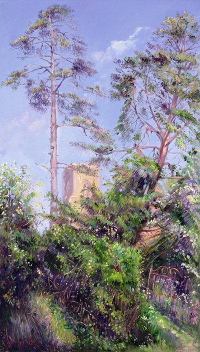 Pino e torre da Timothy Easton