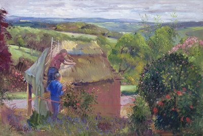Copertura del padiglione estivo, Lanhydrock House, Cornovaglia, 1993 da Timothy Easton