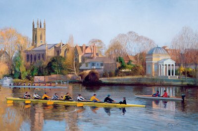 Allenamento invernale a Hampton da Timothy Easton