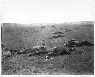 Un raccolto di morte da Timothy H. O´Sullivan
