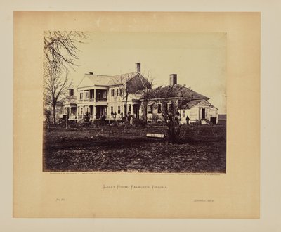 Casa Lacey, Falmouth, Virginia da Timothy H. OSullivan