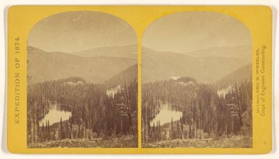 Laghi perduti, alla testata del Canyon Conejos, Colorado, nella catena della Sierra San Juan, vicino allo spartiacque tra Conejos e South Fork... da Timothy H. O