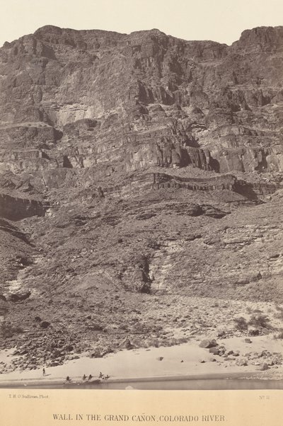 Muro nel Grand Canyon, Fiume Colorado da Timothy H. O