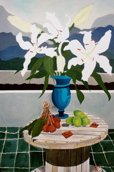 Giglio, lime e lychee da Timothy Nathan Joel