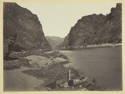 Black Cañon, fiume Colorado, vista dall