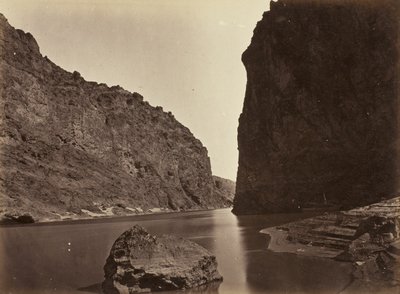 Black Cañon, fiume Colorado, guardando in basso, vicino al Campo 7 da Timothy O