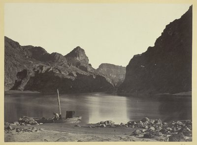 Black Cañon, fiume Colorado, dal campo 8, guardando dall