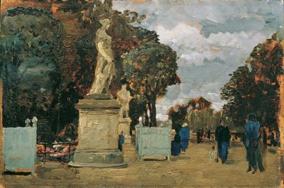 Dalle Tuileries – Giorno grigio da Tina Blau