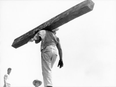 Lavoratore edile, Città del Messico, 1927 da Tina Modotti