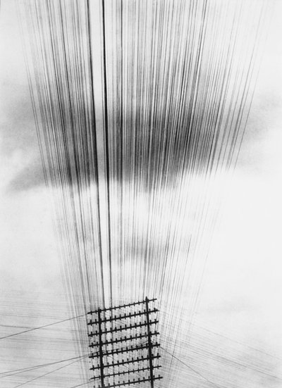 Fili telefonici, Messico, 1925 da Tina Modotti