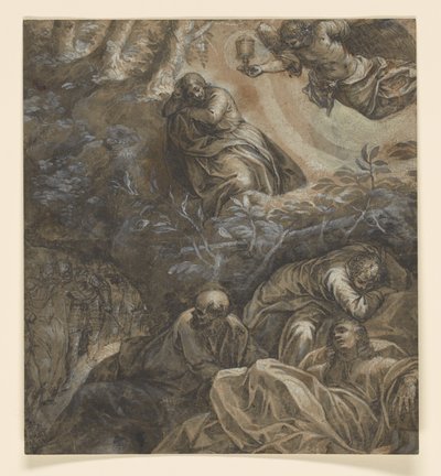 Cristo nel giardino degli ulivi da Tintoretto