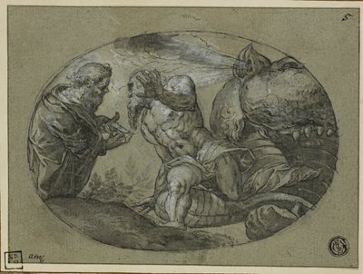 Giona rigettato dalla balena da Tintoretto