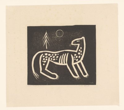 Tigre da Tinus van Doorn (signed by artist)