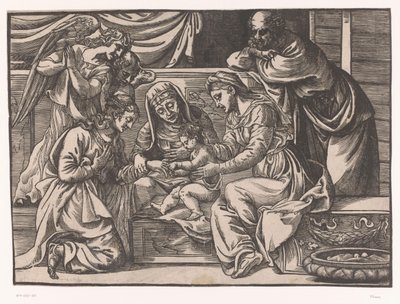 Matrimonio mistico di Santa Caterina da Titiaan