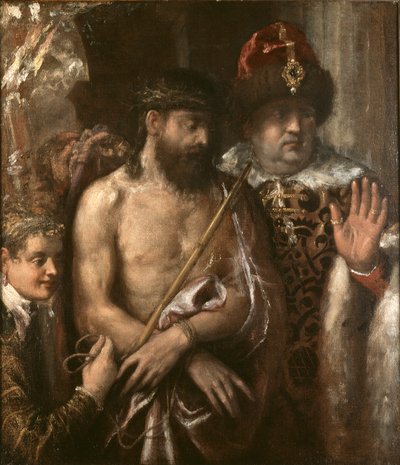Cristo mostrato al popolo (Ecce Homo) da Titian (Tiziano Vecellio)