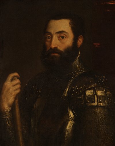 Ritratto di Guidobaldo II della Rovere, Duca di Urbino da Titian (Tiziano Vecellio)
