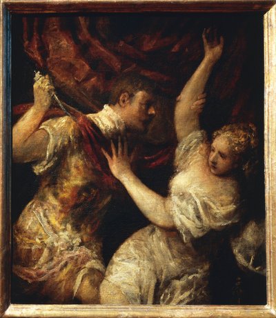 Tarquinio e Lucrezia da Titian (c.1488 1576)