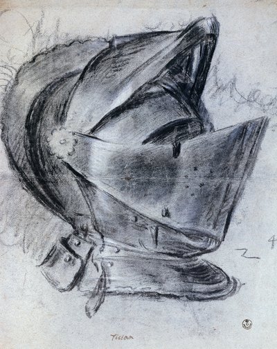 Elmo di Tiziano, disegno da Titian (c.1488 1576)