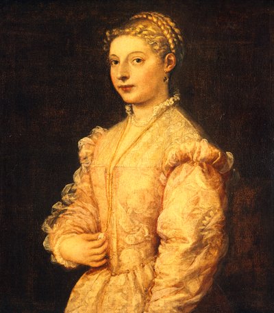 Ritratto di Lavinia Vecellio o giovane donna da Titian (c.1488 1576)
