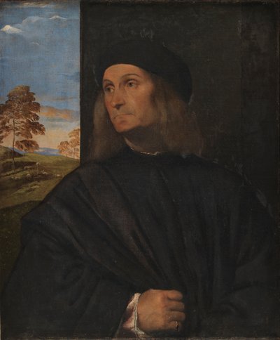 Ritratto del pittore veneziano Giovanni Bellini? da Tiziano Vecelli