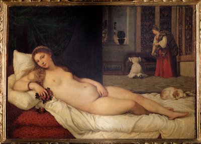 La Venere di Urbino da Titian (c.1488-1576)