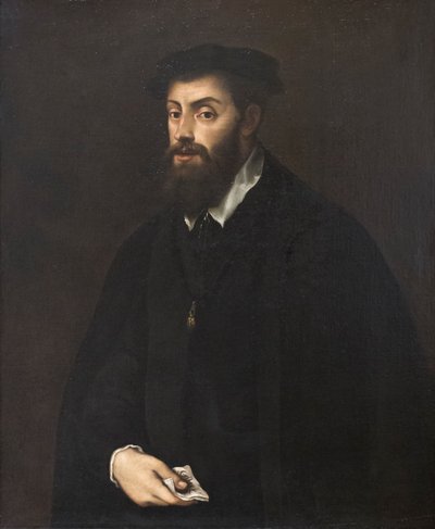 Carlo V, dopo Tiziano Vecellio da Titian (c.1488 1576) (after)