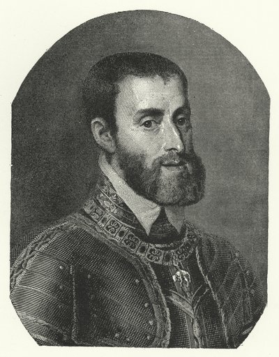 Carlo V, Imperatore del Sacro Romano Impero da Titian (c.1488 1576) (after)