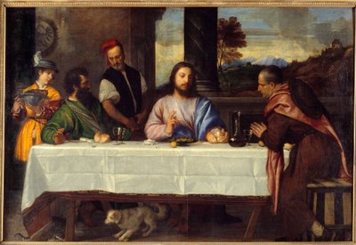 Cena in Emmaus da Titian (c.1488 1576)
