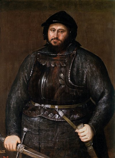 Giovanni Federico I (1503-1554), elettore di Sassonia da Tiziano Vecelli