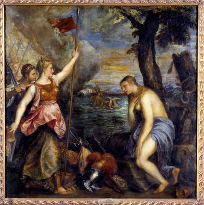 La religione salvata dalla Spagna da Tiziano Vecelli