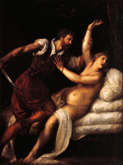 Tarquinio e Lucrezia da Titian (c.1488 1576)