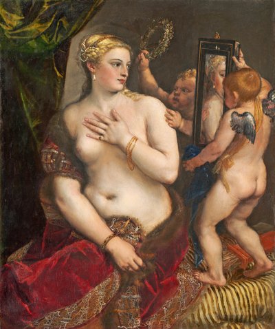 Venere con uno specchio da Tiziano Vecelli
