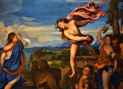 Bacco e Arianna da Titian