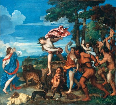 Bacco e Arianna, 1523-1525 da Tiziano Vecelli