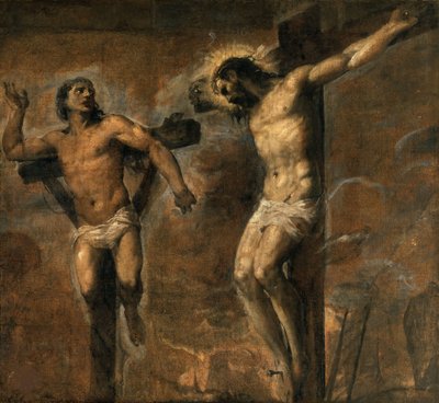 Cristo e il buon ladrone da Titian