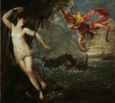 Perseo e Andromeda, ca 1555 da Titian