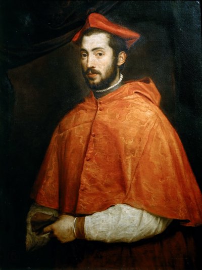 Ritratto del Cardinale Alessandro Farnese da Titian