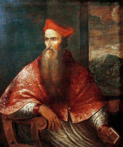 Ritratto del cardinale Pietro Bembo 1470-1547, 1545-1546 da Titian