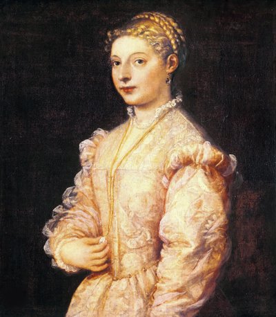 Ritratto di Lavinia Vecellio, ca 1545 da Tiziano Vecelli