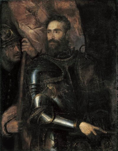Ritratto di Pier Luigi Farnese, c. 1546 da Titian