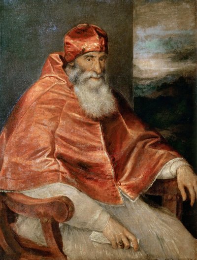 Ritratto di Papa Paolo III da Titian