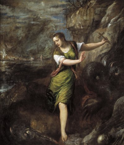 Santa Margherita, c. 1565 da Tiziano Vecelli