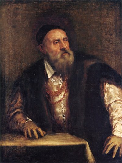 Autoritratto, ca. 1550-1562 da Titian