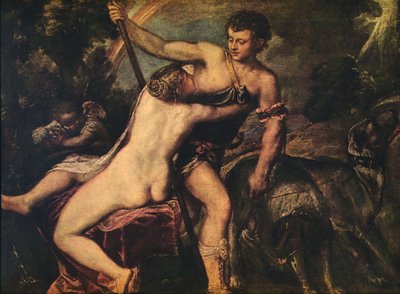 Venere e Adone, 1560 da Tiziano Vecelli